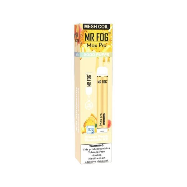 MR Fog Max Pro 2000 Orange Peach Pineapple On Ice