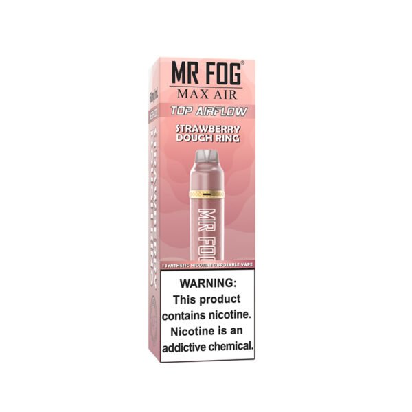 MR FOG MAX AIR 3000 PUFFS - STRAWBERRY DOUGH RING