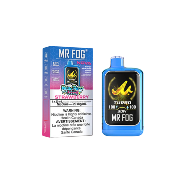 Strawberry Mr Fog Nova Steezy Edition 36,000 Puffs Disposable Vape