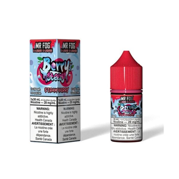 Strawberry Mr Fog Berry Steezy Salt Nic