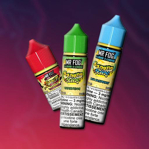 MR FOG SALT E LIQUID BANANA STEEZY