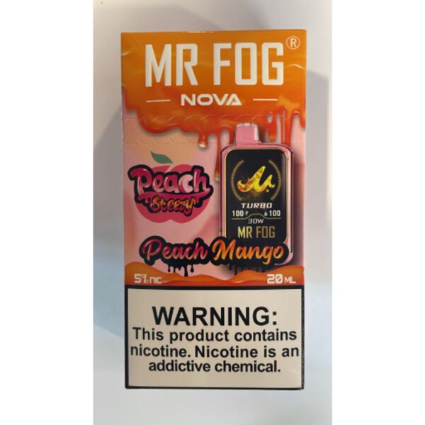 Peach Mango Mr Fog Nova 36000