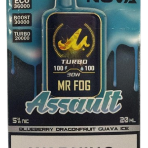 Assault Tobacco (Turbo) MR FOG NOVA 36K Puffs Disposable Vape