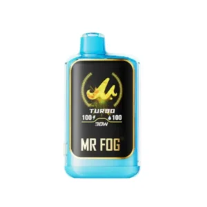 Blue Raspberry Mr Fog Nova 36k Puffs Disposable Vape (Bubble Gang)