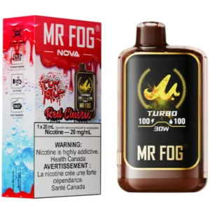 Red Classic Mr Fog Nova Disposable Vape - 36000 Puffs (Pop Up)