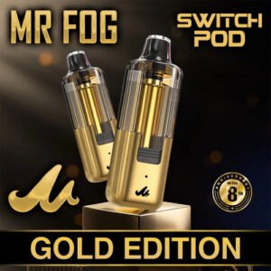 8th Anniversary Mr Fog Switch Gold Edition 45K Puffs Pods Only