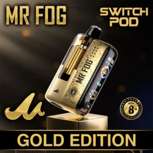 8th Anniversary Mr Fog Switch Gold Edition 45K Puffs - Pods Kit