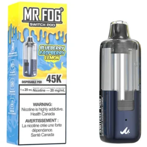 Mr Fog Switch Pods Blueberry Raspberry Lemon - 45000 Puffs