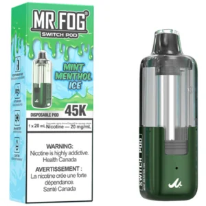Mr Fog Switch Pods Mint Menthol Ice - 45000 Puffs
