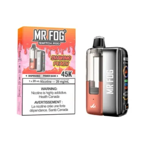 Mr Fog Switch Shaking Peach Pods Kit - 45000 Puffs