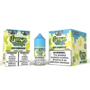 Blue Raspberry - Mr Fog Lemon Steezy Salt E-Liquid - 30ml