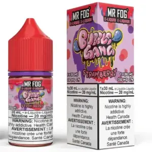 Strawberry - Mr Fog Bubble Gang Salt E-Liquid - 30ml