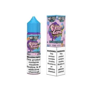 Blue Raspberry - Mr Fog E-Liquid Bubble Gang - 60ml
