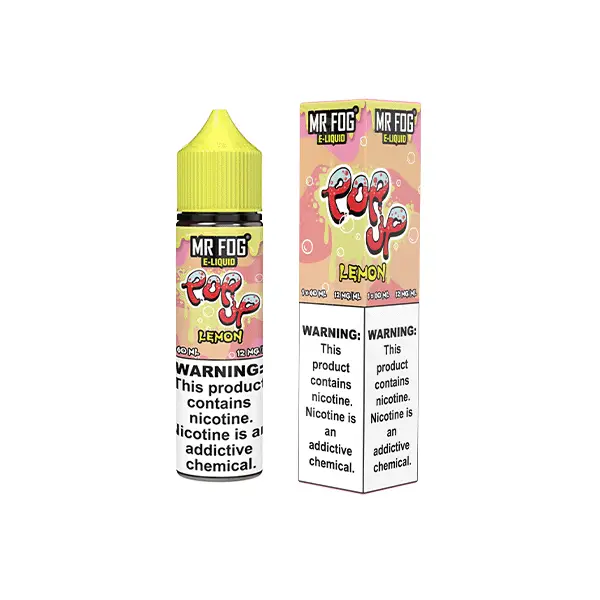 Lemon - Mr Fog E-Liquid Pop Up - 60Ml 1 Lemon - Mr Fog E-Liquid Pop Up - 60Ml