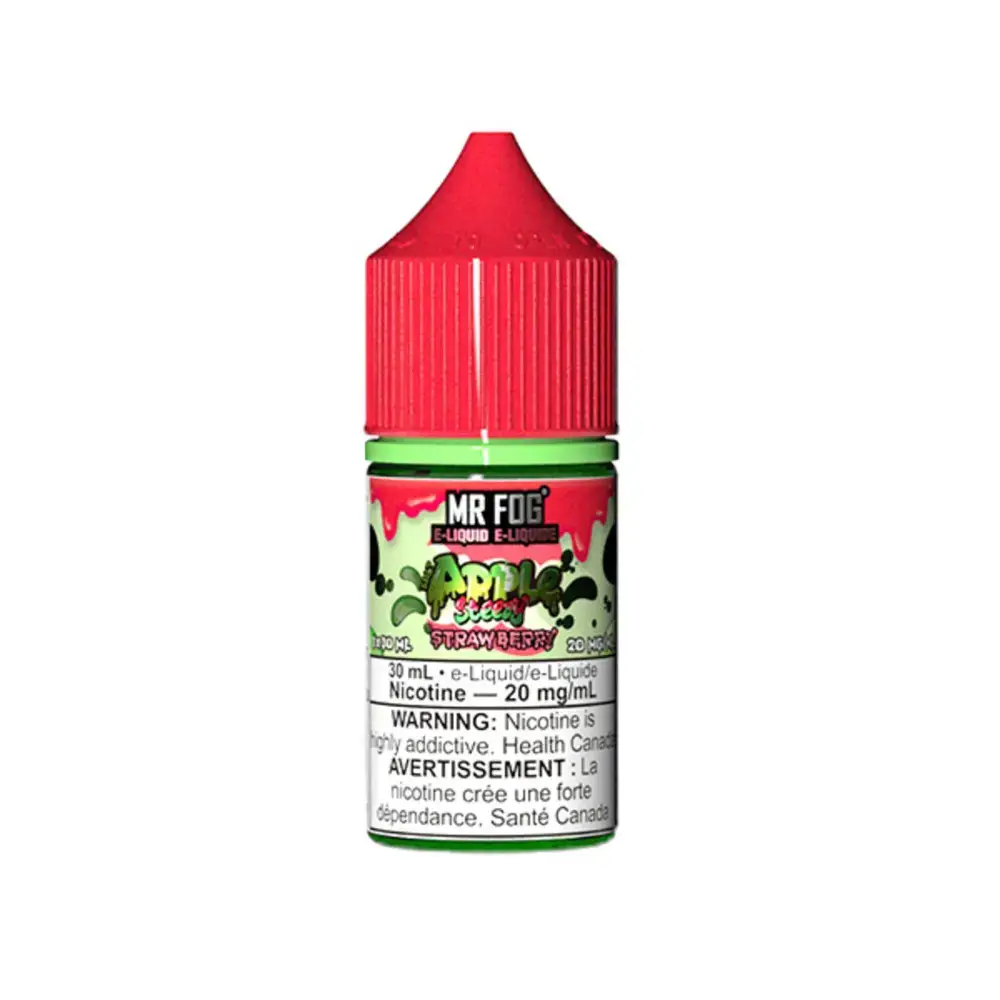 Strawberry - Mr Fog Apple Steezy Salt E-Liquid - 30Ml 1 Strawberry - Mr Fog Apple Steezy Salt E-Liquid - 30Ml