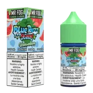 Watermelom - Mr Fog Blue Razz Steezy Salt E-Liquid - 30ml