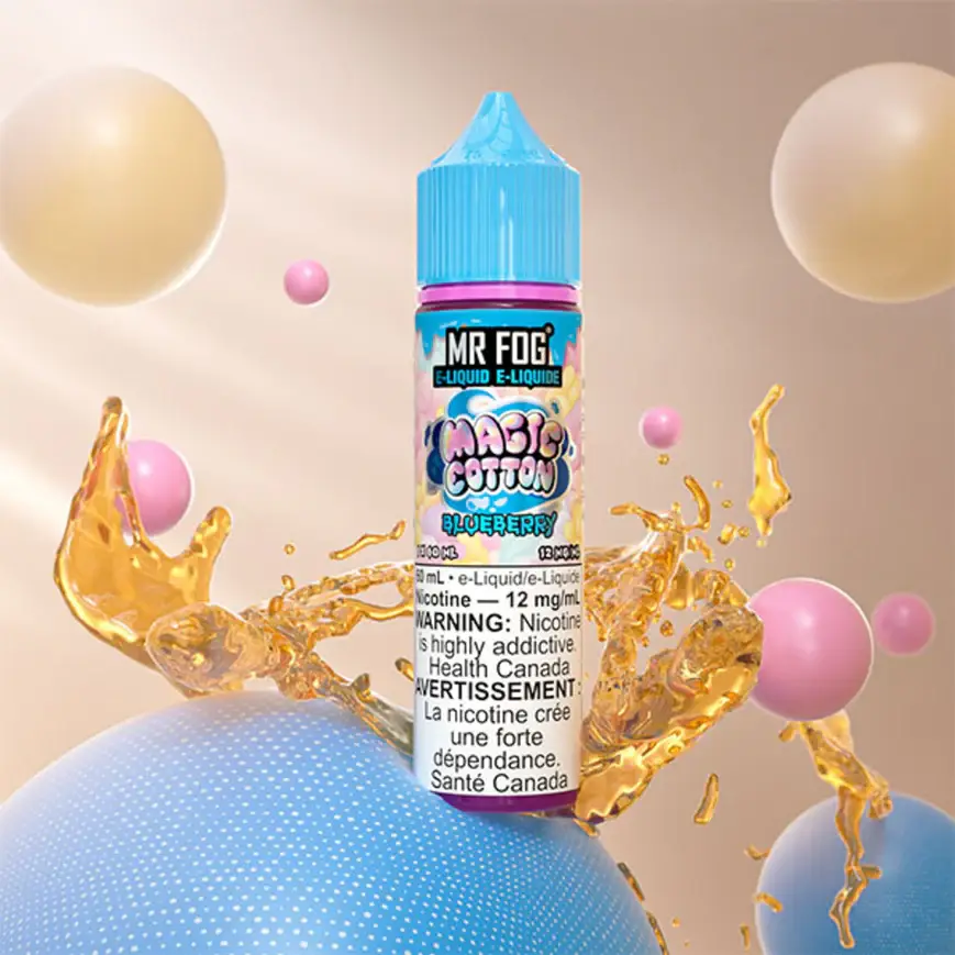 Blueberry - Mr Fog E-Liquid Magic Cotton - 60Ml 1 Blueberry - Mr Fog E-Liquid Magic Cotton - 60Ml