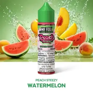Watermelon Mr Fog E-Liquid Peach Steezy