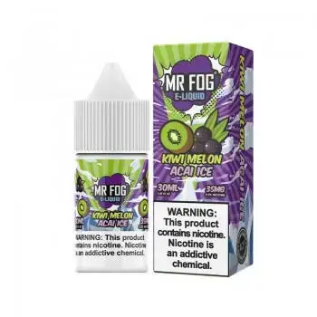 Kiwi Melon Acai Ice - Mr Fog Synthetic Nicotine Salt E-Liquid - 30Ml 1 Kiwi Melon Acai Ice - Mr Fog Synthetic Nicotine Salt E-Liquid - 30Ml