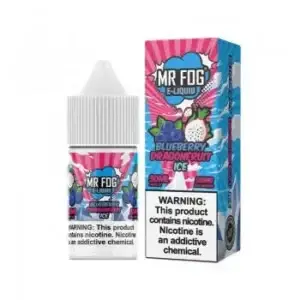 Blueberry Dragonfruit Ice - Mr Fog Synthetic Nicotine Salt E-Liquid - 30ml