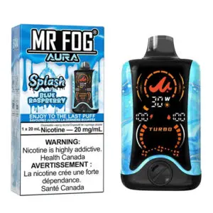 Blue Raspberry Mr Fog Aura Splash